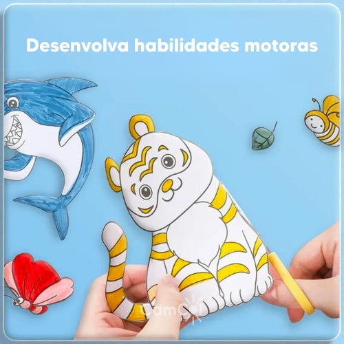 Rolo Criativo - Chega de Desenhar na Parede!