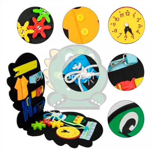 Maletinha Dino - Aprenda Atividades do Dia!