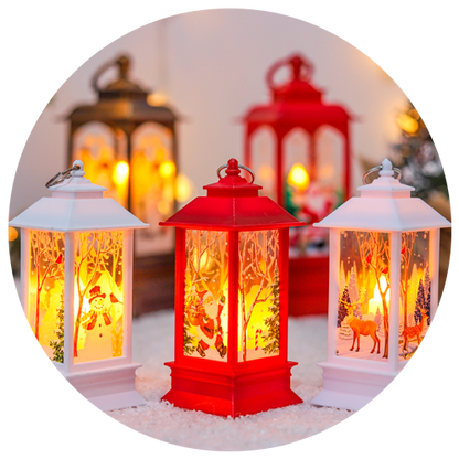 Luminárias Natalinas - Decoração perfeita pro Natal!