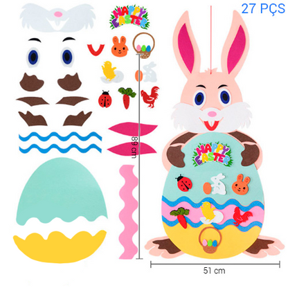 Coelhinho da Páscoa Montessori - Monte Você Mesmo!