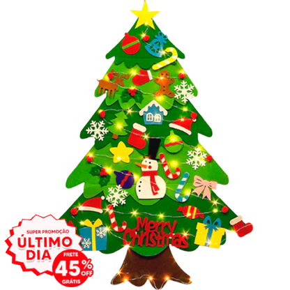 Árvore de Natal Montessori - Monte Você Mesmo!