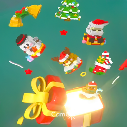 Mini Blocos de Natal - Linha Construtoys