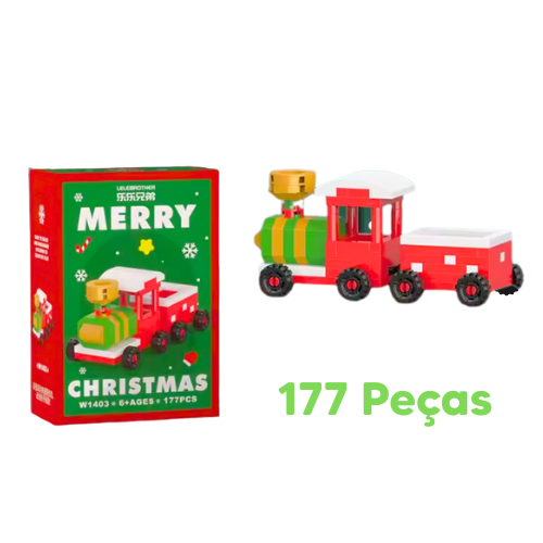 Mini Blocos de Natal - Linha Construtoys