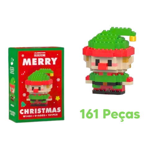 Mini Blocos de Natal - Linha Construtoys