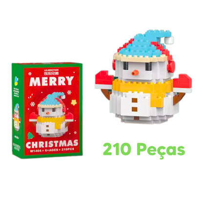 Mini Blocos de Natal - Linha Construtoys