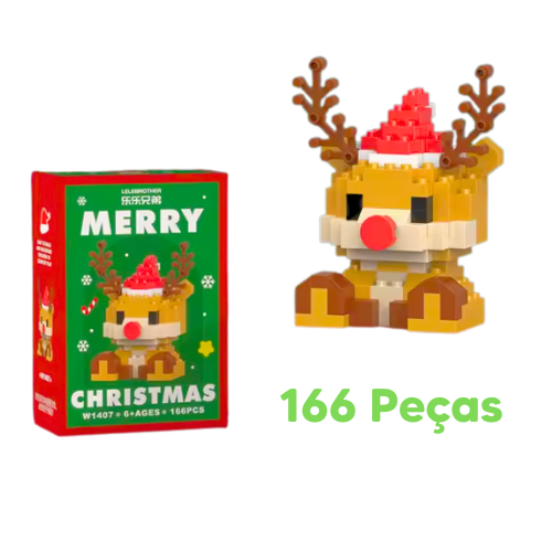 Mini Blocos de Natal - Linha Construtoys