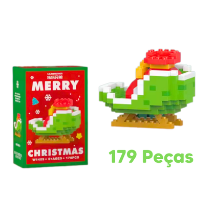 Mini Blocos de Natal - Linha Construtoys