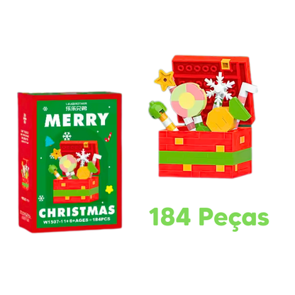 Mini Blocos de Natal - Linha Construtoys