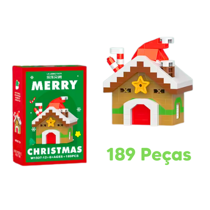 Mini Blocos de Natal - Linha Construtoys